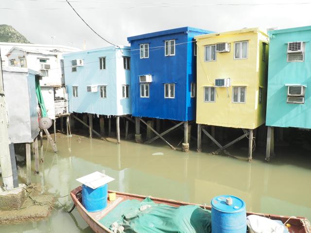 Colourful Stilt Houses, Tai O