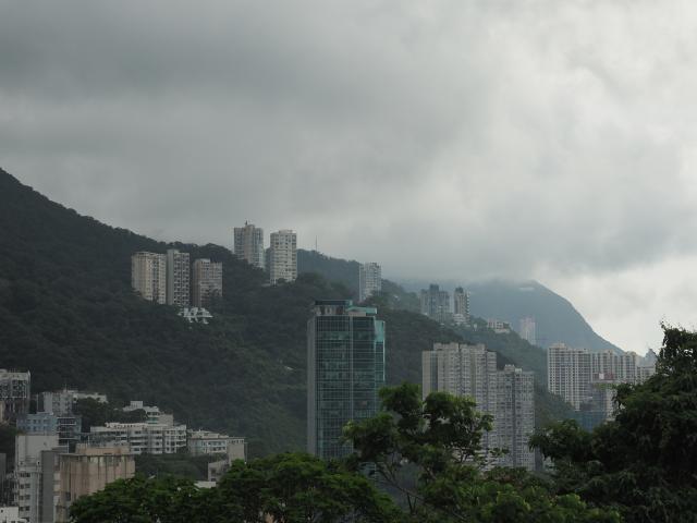 Towards the Peak, from Broadwood Road