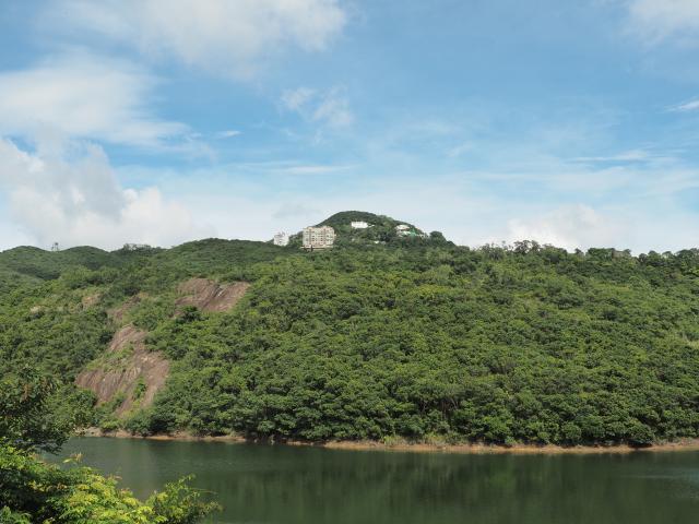 Pokfulam Reservoir, Mount Kellet at the top.
