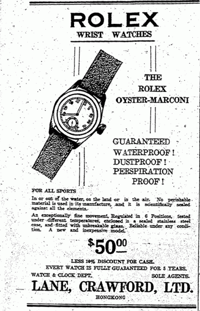 Rolex at $50