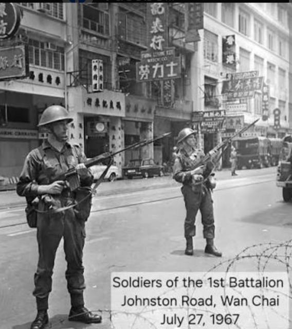 Soldiers of the 1st Battalion Welch Regiment on duty at the Hong Kong Border, 1966-68
