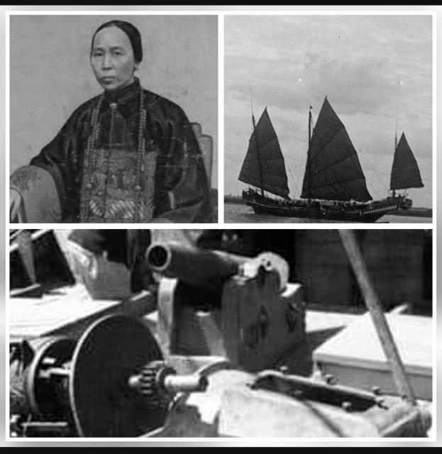 Ching Shih - Lorcha with Canon
