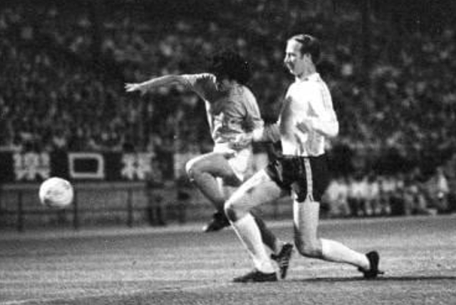 UK soccer player in Hong Kong - Sir Bobby Charlton 1977