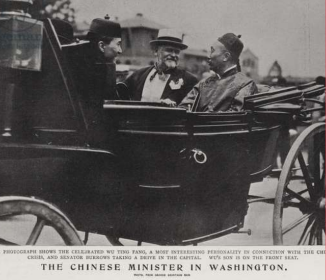 Minister Wu Ting-fang, China Foreign Minister to the United States 1900s