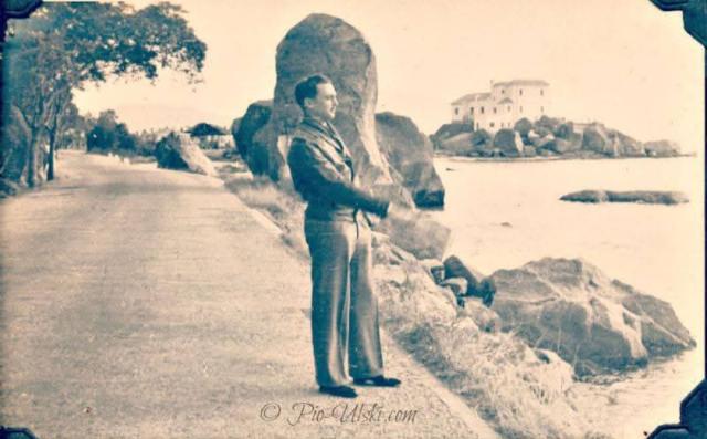 George Wladyslaw PIO-ULSKI on Castle Peak Road - Qilin Stone / 19 Miles Cafe later 海角龍樓