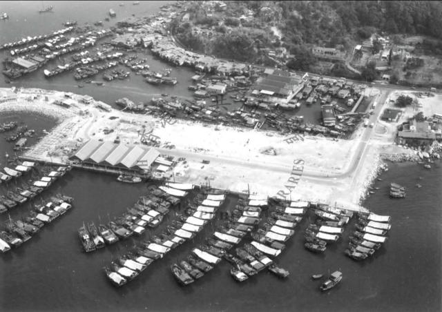 Hoi Tin Garden Restaurant 1976 - Landfill almost completed