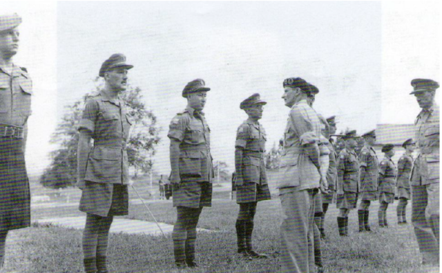 Marshall Montgomery (India 1945) - the Hong Kong Chinese Regiment