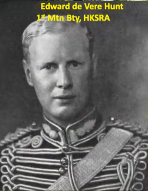 Major Edward de Vere Hunt 