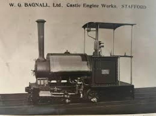 Kowloon-Canton Railway 0-4-4T engine 3D W.G. Bagnall