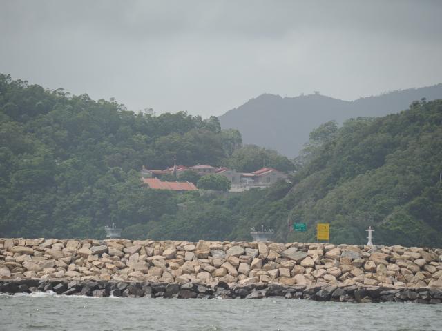 Buildings on Hei Ling Chau