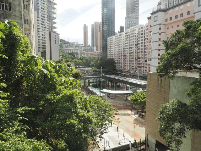 From Pokfield Path towards Kennedy Town MTR