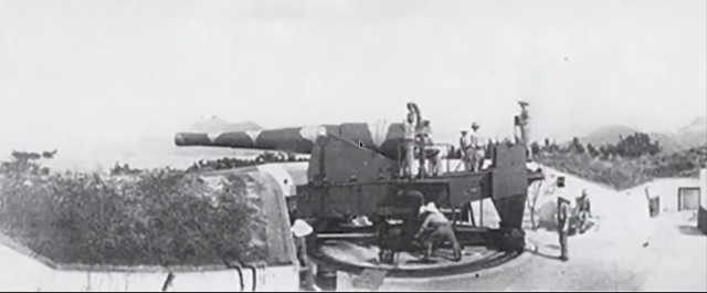 Stone Cutter West Battery 10-inch Gun 