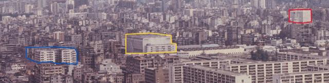  Extract with mark up of 3 buildings