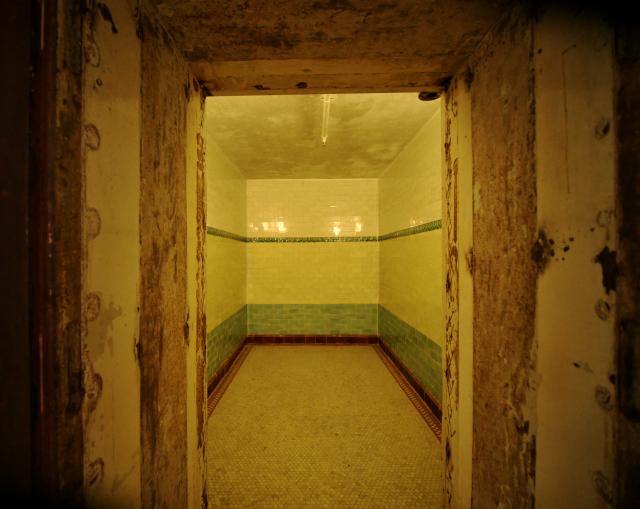 The basement vault at Kom Tong Hall