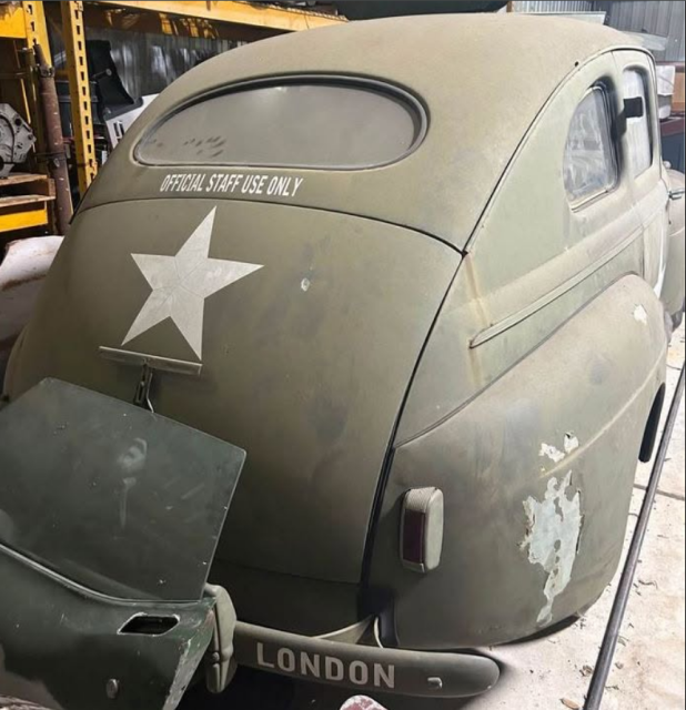 A 1941 military staff car