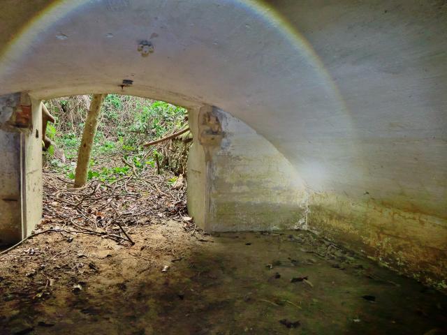 Interior Chamber of the Disappearing DEL bunker