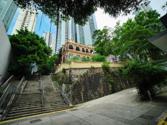 Junction of Caine Lane and Po Hing Fong