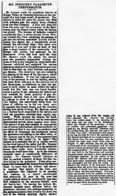 Mr-Spencer's parachute performance-HK Daily Press 22-09-1890