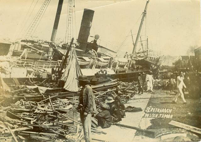 S.S Petrarsch Typhoon 1906