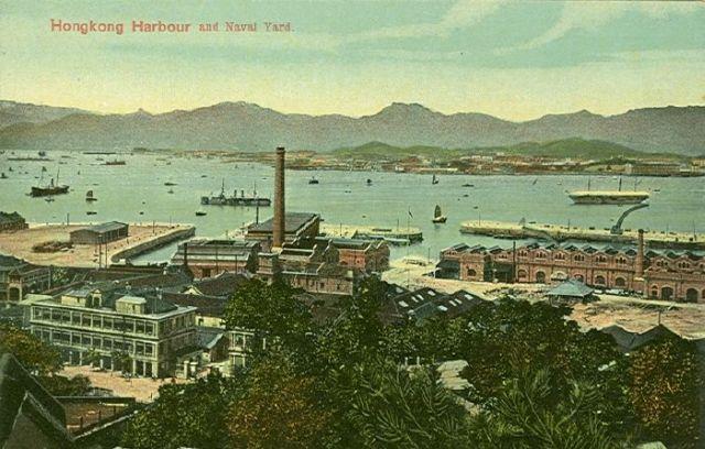 1910s Royal Naval Dockyard