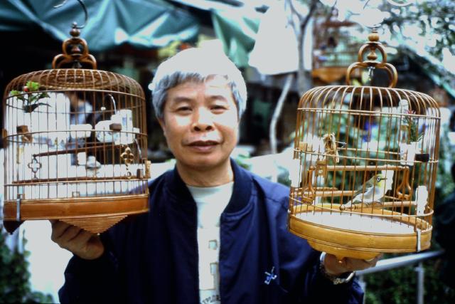 Bird Walker - Kowloon Bird Market 1999