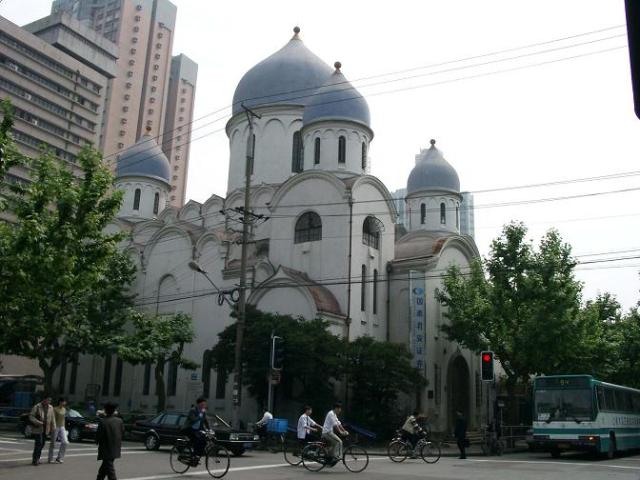 Cathedral of Our Lady the Warantress of the Sinful. Shanghai, China. A contemporary view