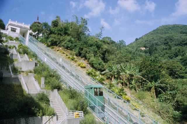 Mini funicular railway at Shatin | Gwulo