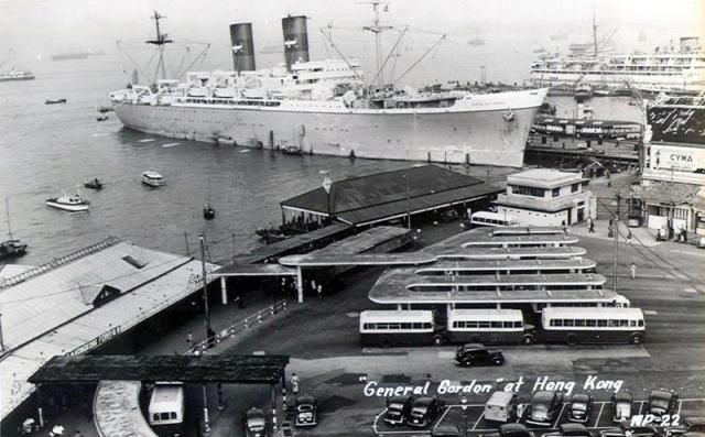 1950s Kowloon Star Ferry and APL General Gordon
