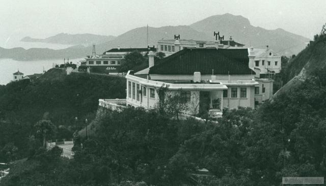 Clavadel -19 Gough Hill Road Hong Kong from North circa 1971 | Gwulo