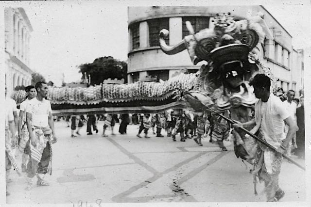 Dragon Dance Macau 1948 #2