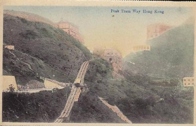 Peak Tram - Barker Road without a pavillion