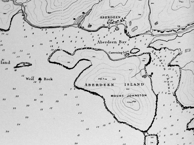 1845 Map of Aberdeen