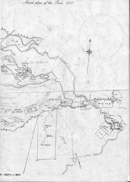1912 Peak Map