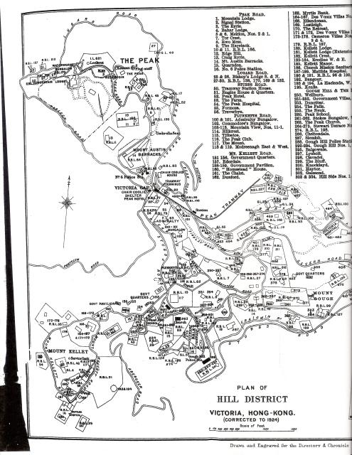The Peak - Map 1924 (1 of 2)