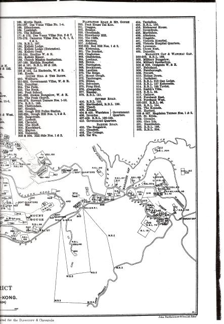 The Peak - Map 1924 (2 of 2)