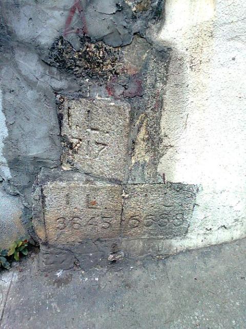 Inland Lots' Marker Stones on Shan Kwong Road