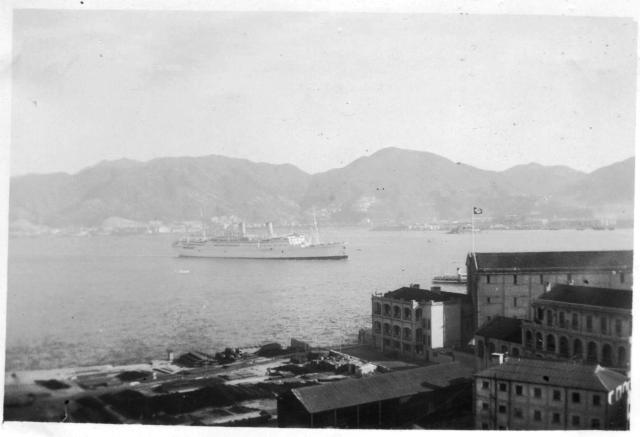 SS Conte Biencamano entering Harbour