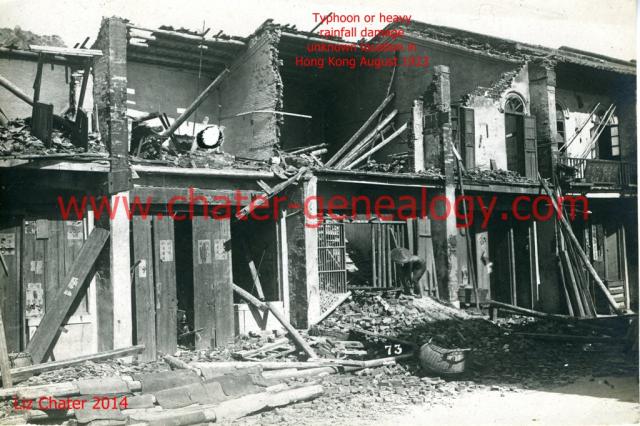 building destroyed 1923 Typhoon or Storm damage