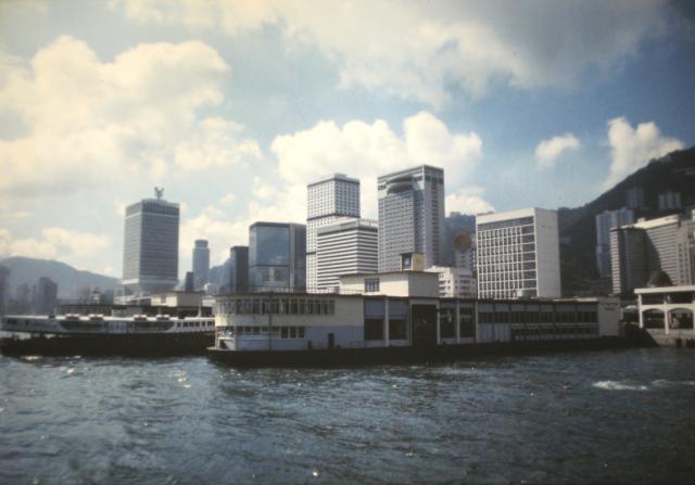 Star Ferry piers in Central