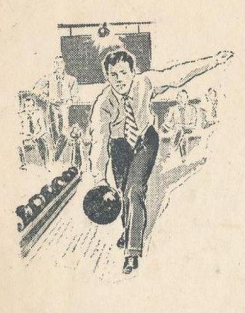 1938 Hong Kong Bowling Alleys' Advertisement