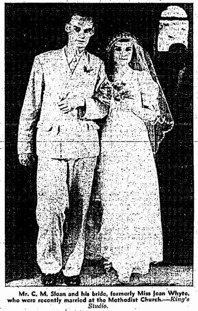 19390713  HKT Sloan-Whyte wedding