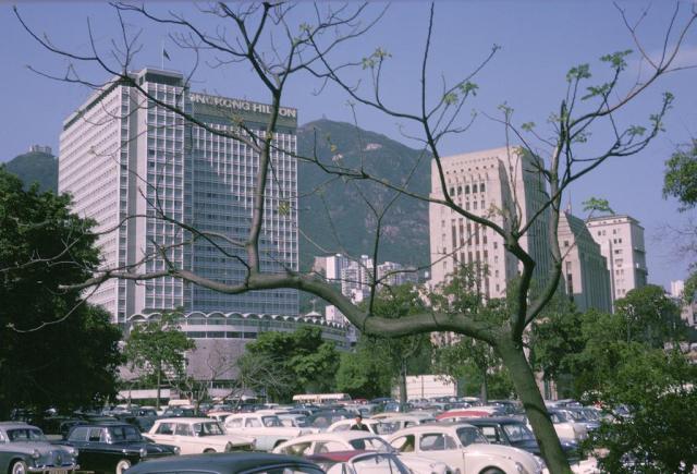 1963 HK 18 Hilton, Bank of China, HSBC.jpg