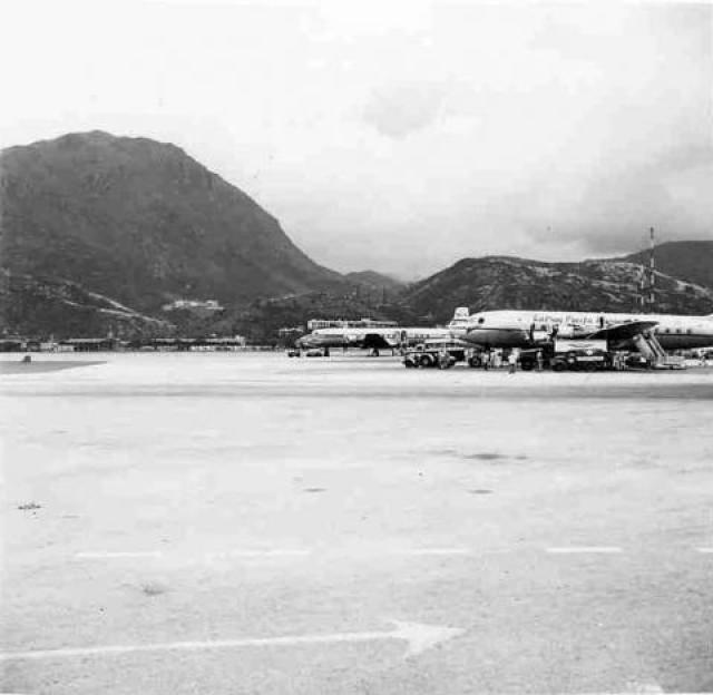 28  Good Hope School View from Kai Tak Airport (1950s)