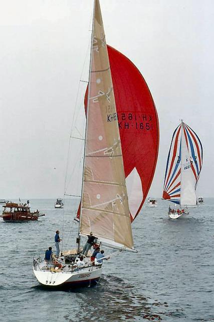 1990 - start of China Sea Race
