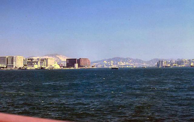 1982 - on ferry to Lantau