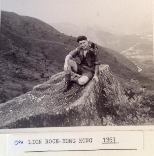 Climbing Lion Rock