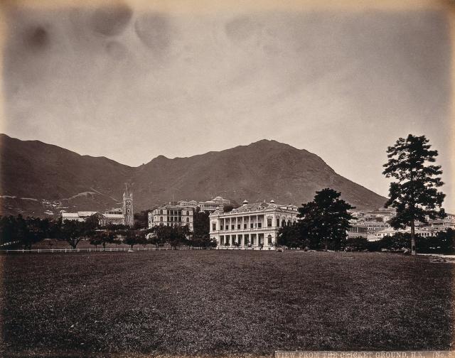 c.1873 Parade Ground, City Hall & Cathedral