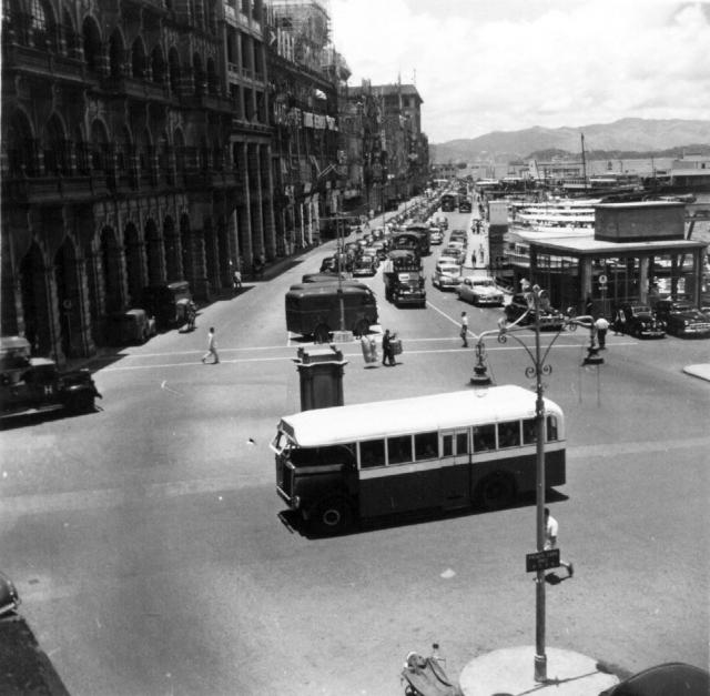 Connaught Road 1955.