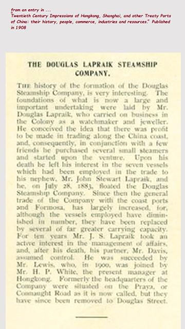 Douglas Lapraik Steamship Company