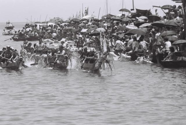Dragon boat racing, Tai O, 1978
